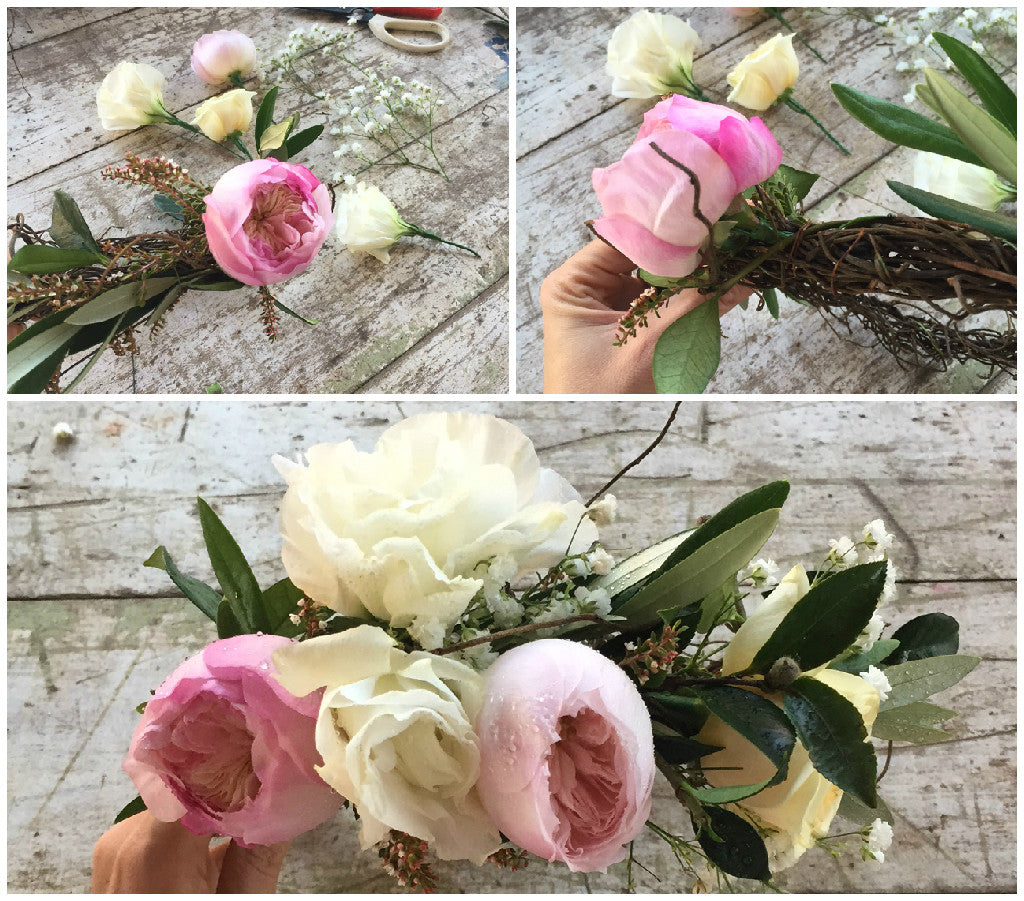 HOW TO MAKE A FLOWER CROWN